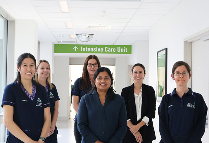 Fiona Stanley Hospital Intensive Care Unit pharmacists