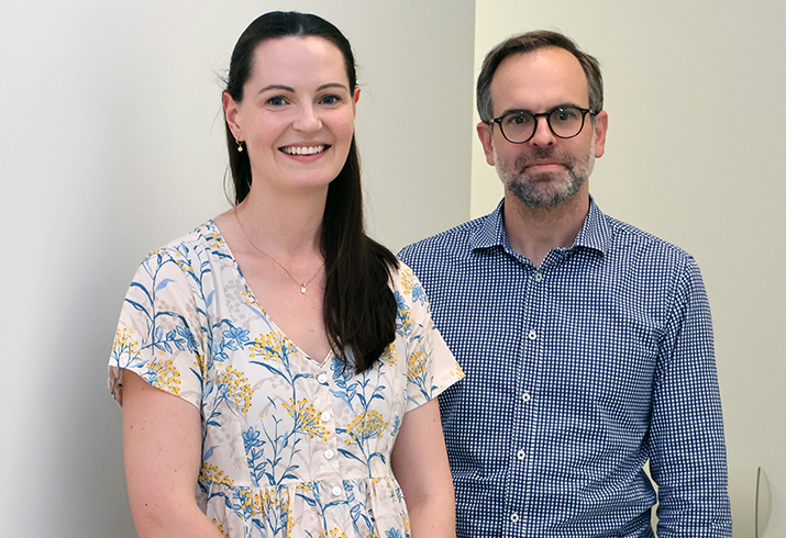 Dr Aisling Woods and Dr Michael O’Sullivan